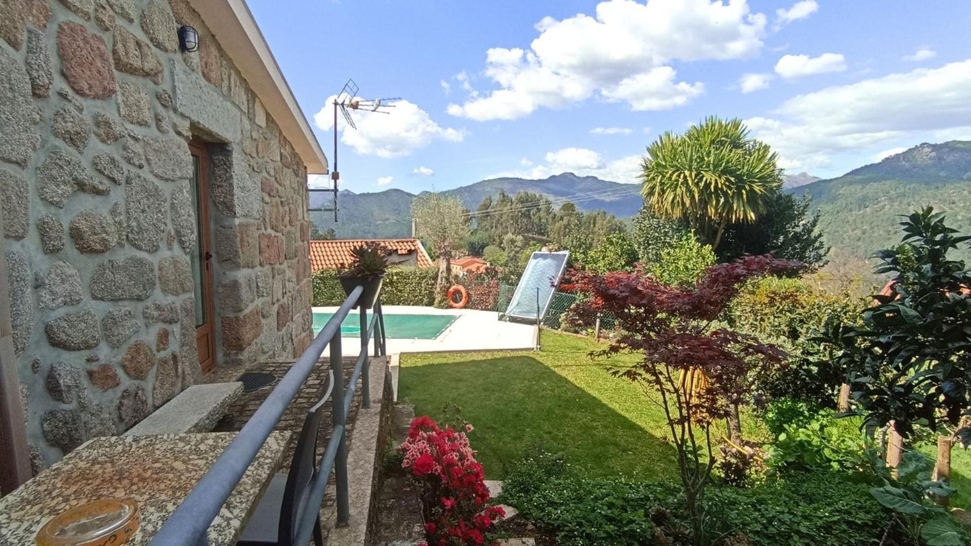 Casa Da Lage - Geres - Piscina Privada - Vistas Rio, Campo E Montanha ג'רס מראה חיצוני תמונה