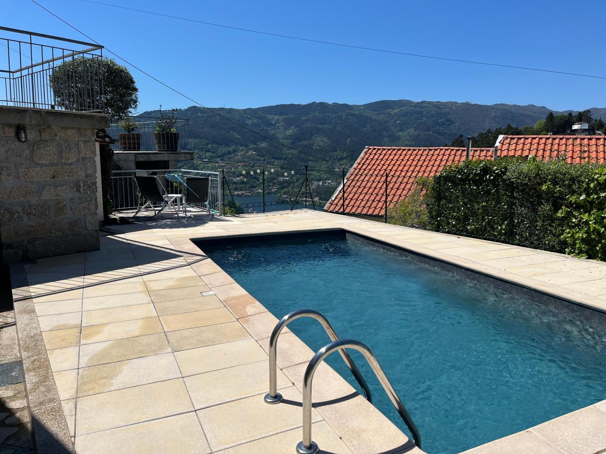 Casa Da Lage - Geres - Piscina Privada - Vistas Rio, Campo E Montanha ג'רס מראה חיצוני תמונה