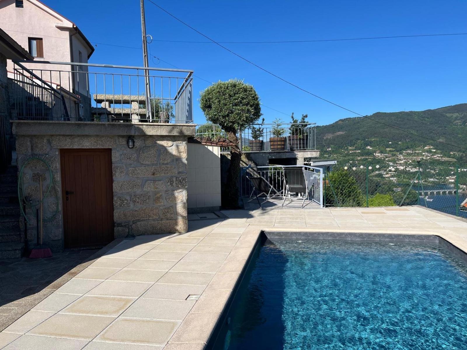 Casa Da Lage - Geres - Piscina Privada - Vistas Rio, Campo E Montanha ג'רס מראה חיצוני תמונה